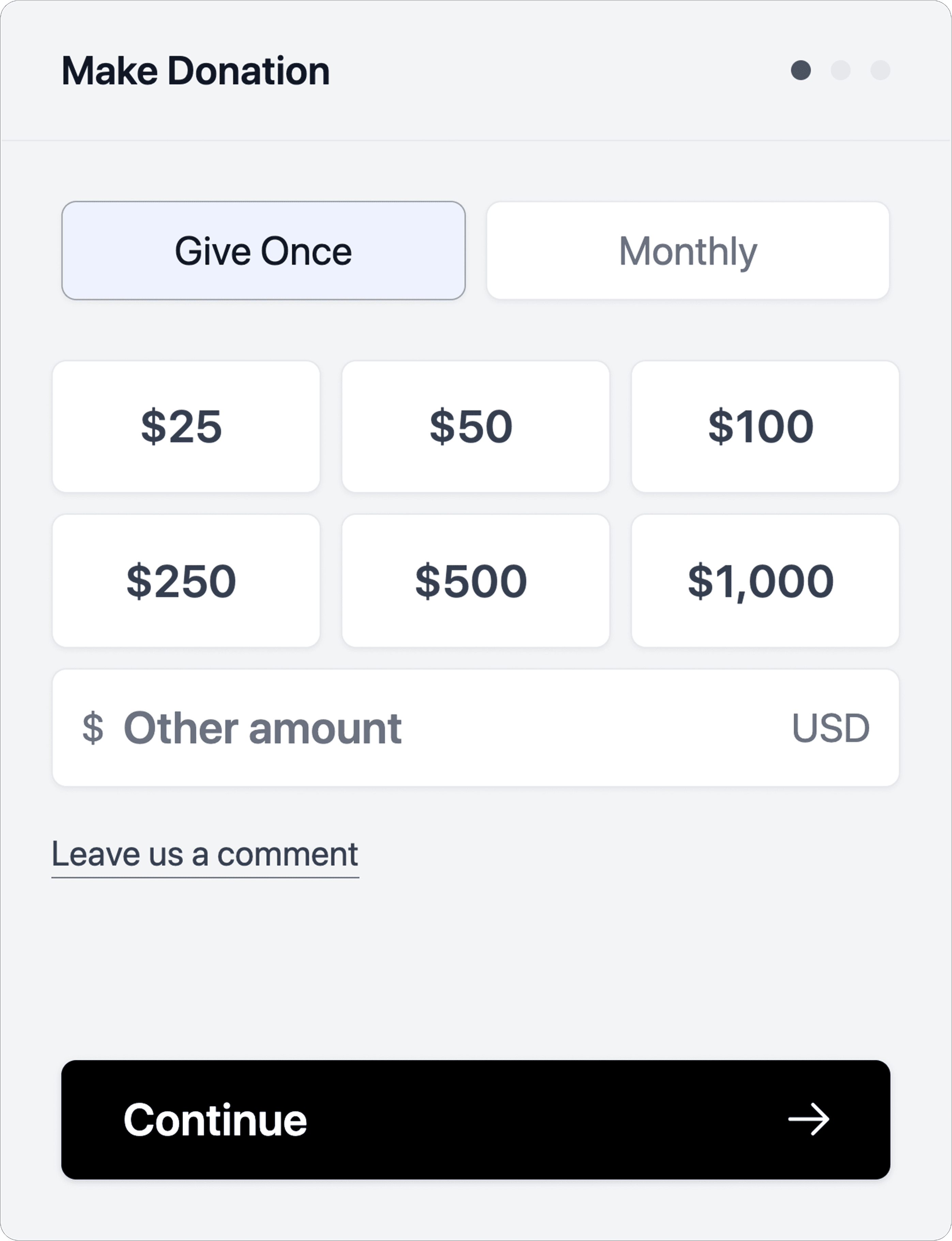 Donorfront